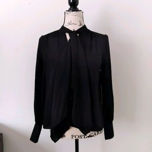 NWT Blouse With Neck Tie